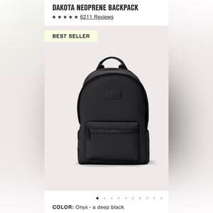 Dagne Dover Dakota Onyx Backpack & Hunter Accessory Bag